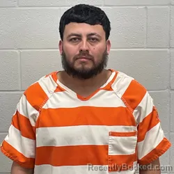 Mugshot of EBER MORALES PEREZ booked in Fulton County, Indiana on March 18, 2026