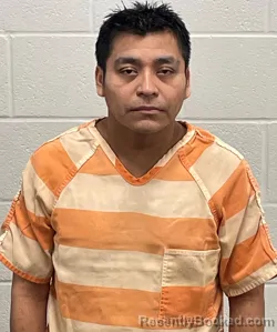 Mugshot of RAUL ESCRIBANO COCUYO booked in Fulton County, Indiana on March 19, 2026