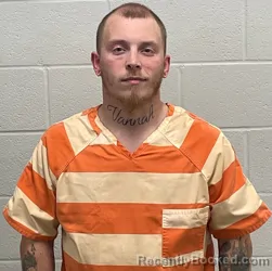 Mugshot of Austin Dwight Buckland booked in Fulton County, Indiana on October 24, 2026