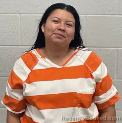 Mugshot of Monserrat Coria Ramos booked in Fulton County, Indiana on August 17, 2026