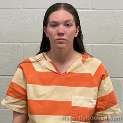 Mugshot of Hayley Nicole Faulkner booked in Fulton County, Indiana on September 16, 2026