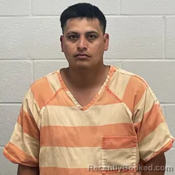 Mugshot of Omar Figueroa Magana booked in Fulton County, Indiana on August 17, 2026