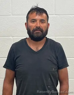Mugshot of Andres Gonzalez Alarcon booked in Fulton County, Indiana on September 3, 2026