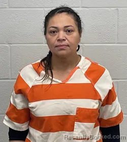 Mugshot of Claudia Galindo booked in Fulton County, Indiana on August 16, 2026