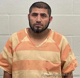 Mugshot of Jesus Guerrero Mejia booked in Fulton County, Indiana on August 18, 2026