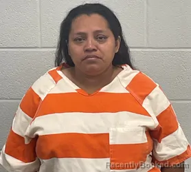 Mugshot of Rosa Isabel Ajuechalinares booked in Fulton County, Indiana on September 5, 2026