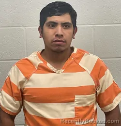 Mugshot of Fredy Munguia Aguilar booked in Fulton County, Indiana on August 11, 2026