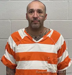 Mugshot of David Ruelas booked in Fulton County, Indiana on July 31, 2026