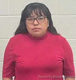 Mugshot of Olga Rodriguez Vasquez booked in Fulton County, Indiana on September 3, 2026