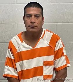 Mugshot of Avelardo Sanchez Roblero booked in Fulton County, Indiana on August 18, 2026