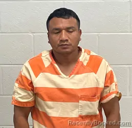Mugshot of Jose Salazar Ramirez booked in Fulton County, Indiana on July 31, 2026
