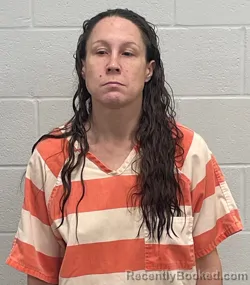 Mugshot of Scottie Michelle Spencer booked in Fulton County, Indiana on July 31, 2026