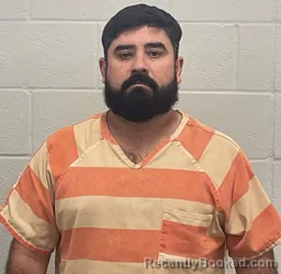 Mugshot of Jose Valdez Palos booked in Fulton County, Indiana on August 7, 2026