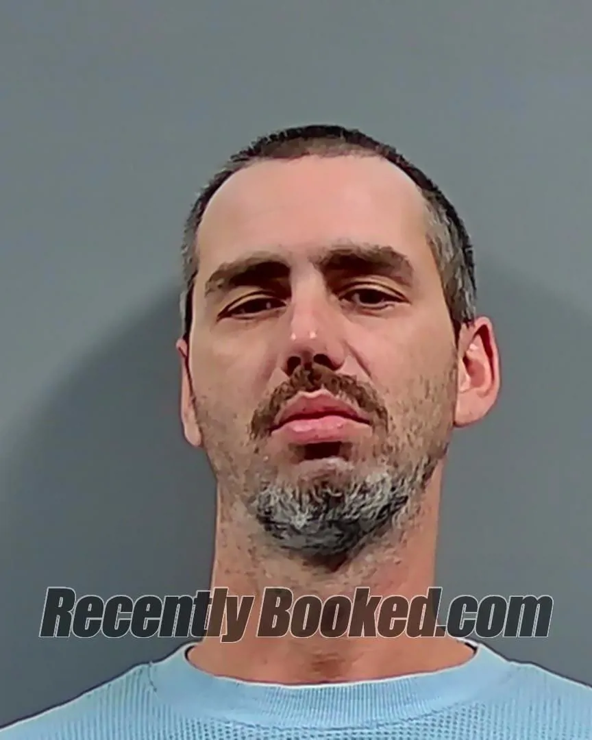 Booking photo from Escambia County, Florida
