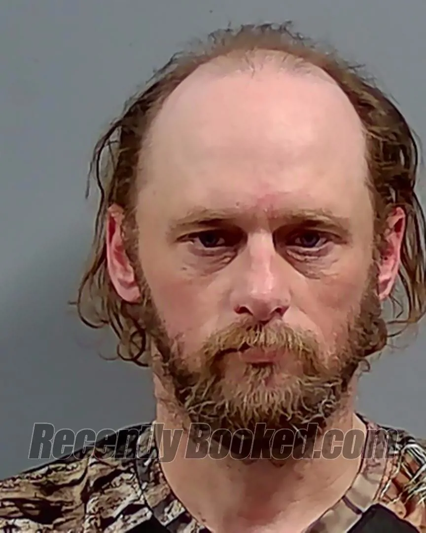 Booking photo from Escambia County, Florida
