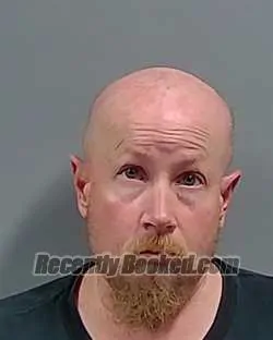 Booking photo from Escambia County, Florida