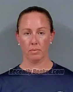 Booking photo from Escambia County, Florida