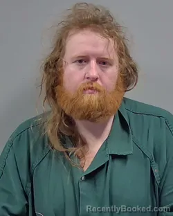 Mugshot of NICHOLAS MICHAEL EVANS booked in Escambia County, Florida on March 8, 2026