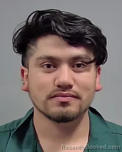 Mugshot of JESUS MIGUEL ROBLERO G booked in Escambia County, Florida on March 8, 2026