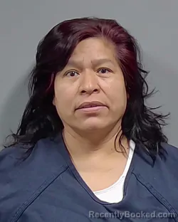 Mugshot of VIRGINIA ACOSTA GUTIERREZ booked in Escambia County, Florida on March 11, 2026