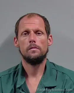 Mugshot of ELIJAH HILTON THOMPSON booked in Escambia County, Florida on March 13, 2026