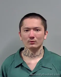 Mugshot of CHRISTIAN BRANDON LE booked in Escambia County, Florida on March 16, 2026