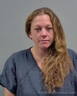 Mugshot of HAYLEY RENEA GARRETT booked in Escambia County, Florida on March 16, 2026