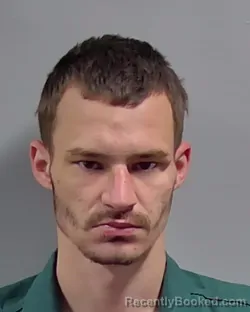 Mugshot of KALEB RYAN BILLMYER booked in Escambia County, Florida on March 18, 2026