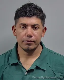 Mugshot of SANTOS ARIEL RIVERA-URRUTIA booked in Escambia County, Florida on March 19, 2026