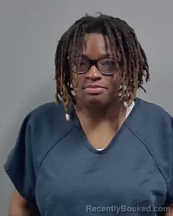 Mugshot of SAMAY SALONGE BOOKER booked in Escambia County, Florida on March 21, 2026