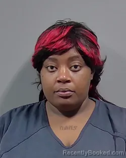 Mugshot of INDIA DONESIA LUCAS booked in Escambia County, Florida on March 22, 2026