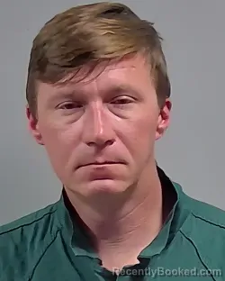 Mugshot of RICHARD DEWAYNE BARLOW booked in Escambia County, Florida on March 23, 2026