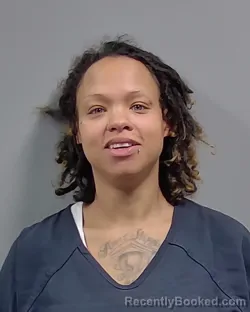 Mugshot of KURESHA LEPEARL RILEY booked in Escambia County, Florida on March 23, 2026