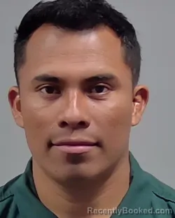 Mugshot of RENE ALFREDO ALCHI ESQUESIN booked in Escambia County, Florida on March 23, 2026