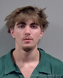 Mugshot of JARROD DANIEL MOORE booked in Escambia County, Florida on March 24, 2026