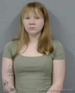 Mugshot of HANNAH ELIZABETH TOLER booked in Escambia County, Florida on March 26, 2026