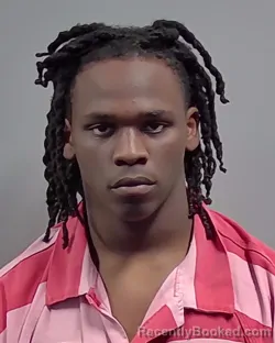 Mugshot of ANTONIO VONSHANE BOOKER booked in Escambia County, Florida on March 27, 2026