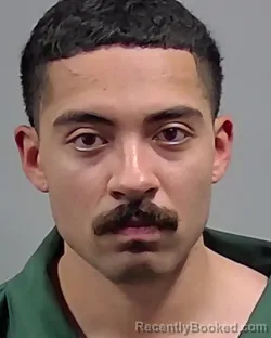 Mugshot of GIOVANNI MILAN LANDEROS booked in Escambia County, Florida on March 29, 2026