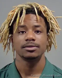 Mugshot of DECORRIOUS XAVIER HINES booked in Escambia County, Florida on March 30, 2026