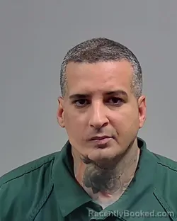 Mugshot of JOSE RAXON LOPEZ-SAGERMES booked in Escambia County, Florida on April 1, 2026