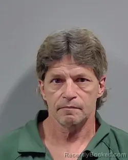 Mugshot of DENNIS ALLEN FERRELL booked in Escambia County, Florida on April 9, 2026