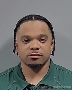 Mugshot of DANERIO LOVELL YATES booked in Escambia County, Florida on April 26, 2026