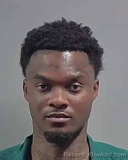 Mugshot of KALEB JAVON LAWSON booked in Escambia County, Florida on April 28, 2026