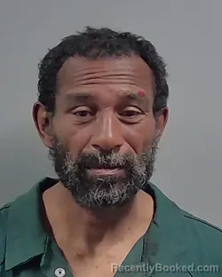 Mugshot of CHARLES RAY SANTIAGO booked in Escambia County, Florida on May 2, 2026