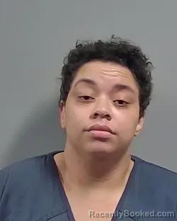 Mugshot of DEJA DANYEL JACKSON booked in Escambia County, Florida on May 6, 2026