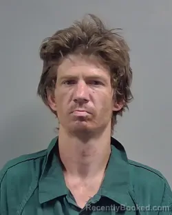 Mugshot of RYAN JEFFREY MARTIN booked in Escambia County, Florida on May 7, 2026