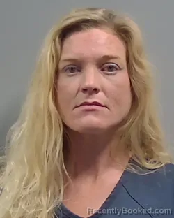 Mugshot of ASHLEY SHUMAN JONES booked in Escambia County, Florida on May 7, 2026