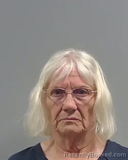 Mugshot of BARBARA ELLEN BURNS booked in Escambia County, Florida on May 8, 2026