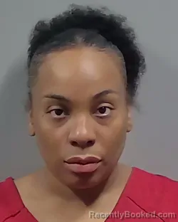 Mugshot of LAMESHA ANTWAINETTE BRYANT booked in Escambia County, Florida on May 10, 2026