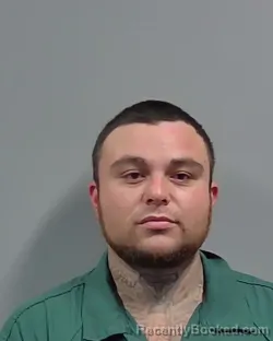 Mugshot of PHILLIP CODY REYES booked in Escambia County, Florida on May 16, 2026